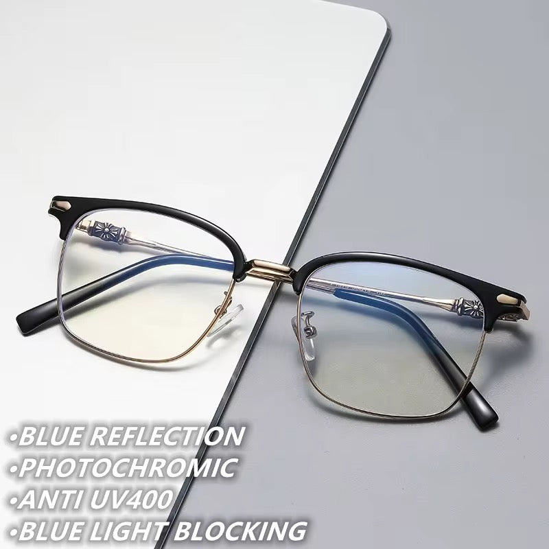 Lunettes Photochromiques Anti-Lumière Bleue
