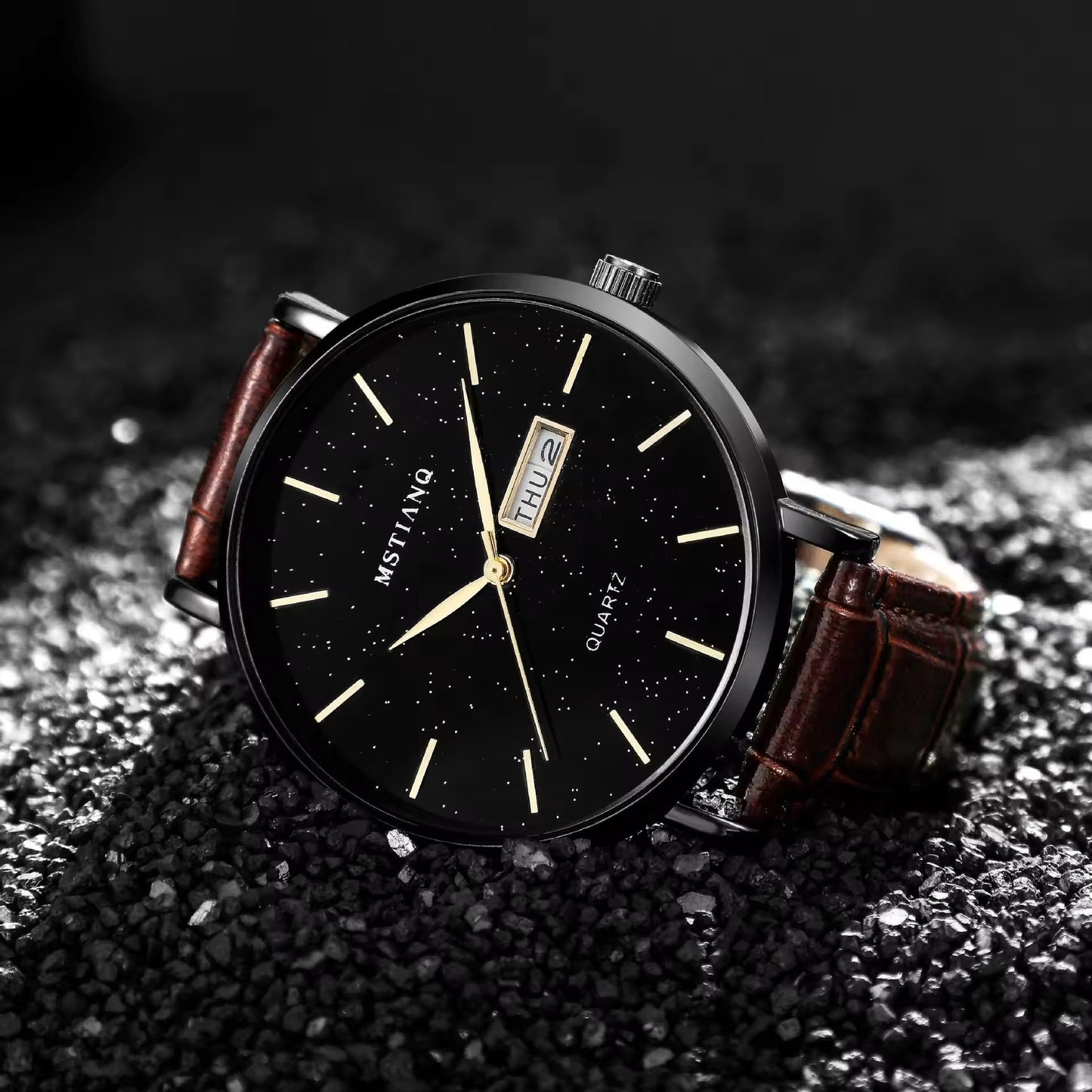 ⌚ Montre Homme MSTIANQ – Élégance Classique &amp; Confort