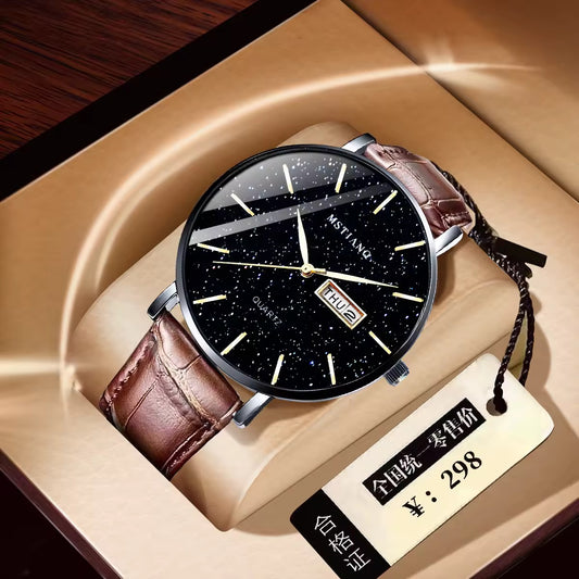 ⌚ Montre Homme MSTIANQ – Élégance Classique &amp; Confort