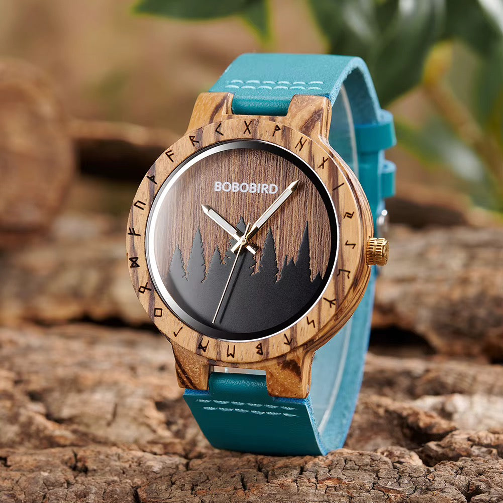 Montre BOBOBIRD en bois ⌚️