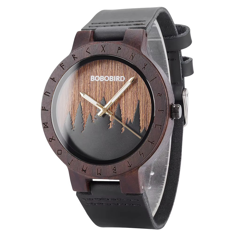 Montre BOBOBIRD en bois ⌚️